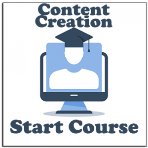 Start Content Creation Course